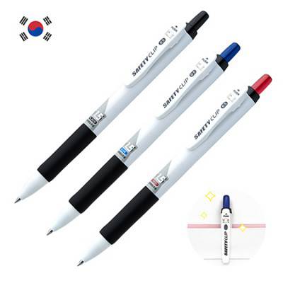 국산 세이프티클립0.5mm볼펜
