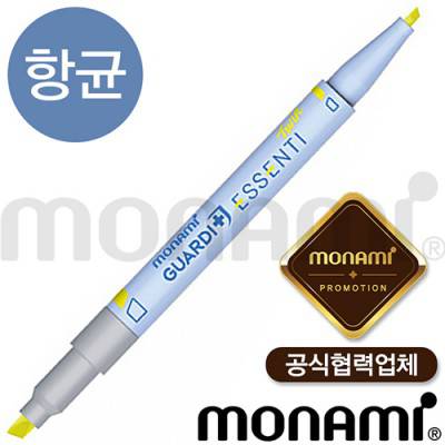 모나미 가디플러스 에센티 트윈형광펜 (항균) (모나미공식협력업체)