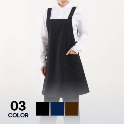 남자 여자 단체 행사 X형 기본 앞치마