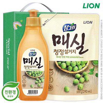 참그린매실300용기 매실300리필 2종