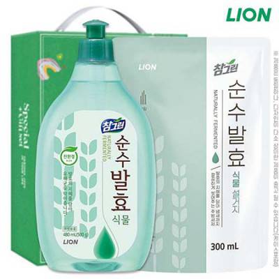 참그린식물500용기 식물300리필 2종세트