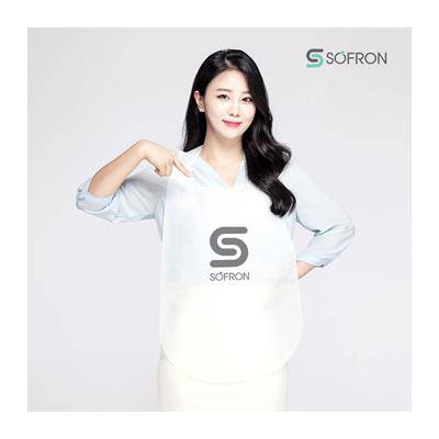 소프런 일회용앞치마 1도 실크인쇄 AS 타입