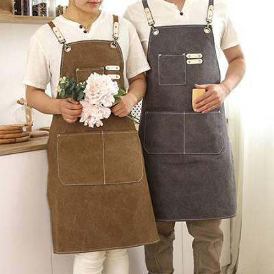 아베오 캔버스 앞치마 / 미술공예공구용 / 지퍼백포장