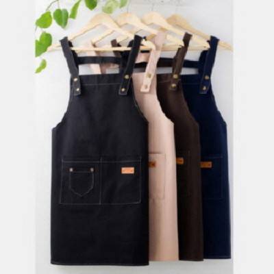 에코라이프 코튼 캔버스 앞치마 CB157