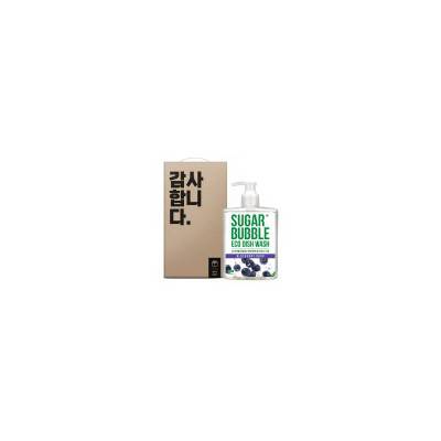 슈가버블 주방세제 블루베리 470ml 1P 손잡이케이스