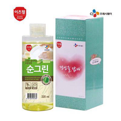 (I) CJ이츠웰 순그린 주방세제 300ml