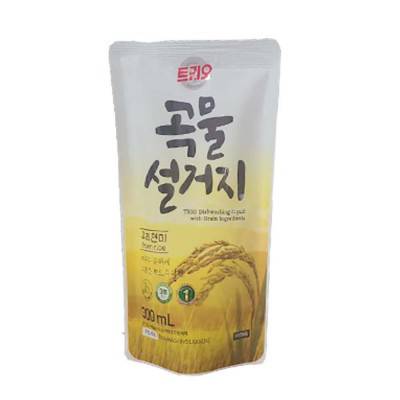 애경 트리오 곡물설거지 300ml /주방세제 리필
