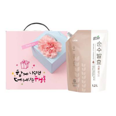 라이온 참그린 순수발효 곡물 주방세제 1.2L 판촉세트