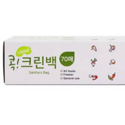 로하스 콕크린위생백 대*70매