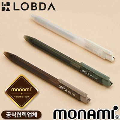 모나미 롭다볼펜(0.7)흑심