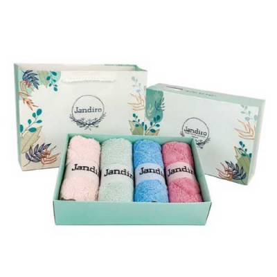 잔디로 양면 극세사 벨벳행주 4p (25*25)