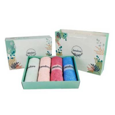 잔디로 양면 극세사 대형 벨벳행주 4p (29*29)