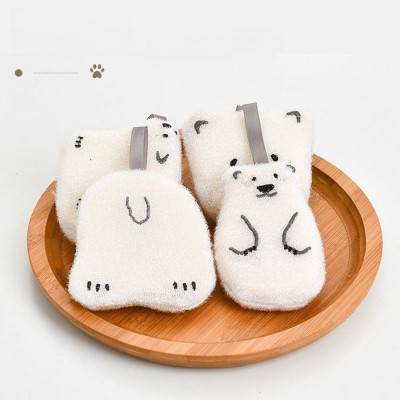 고양이 수세미 4종세트 도매 HS174 기념선물