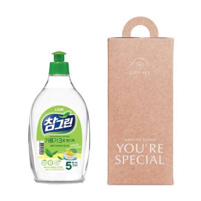 참그린 주방세제 500ml 1P 스페셜선물상자