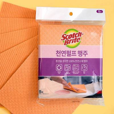 3M 스카치브라이트 천연펄프 행주(5매입)