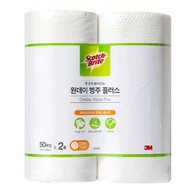 3M 스카치브라이트 New 원데이 행주 (2롤)