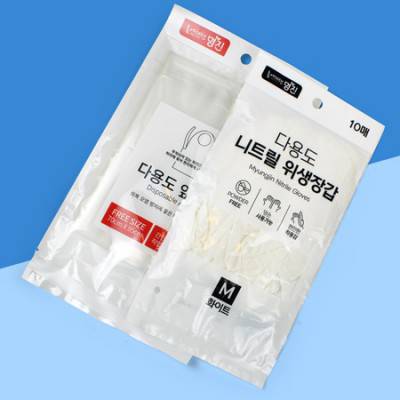 다용도 앞치마 니트릴장갑 주방용품 2종
