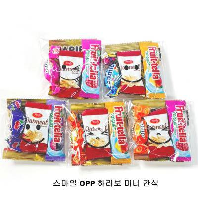 위크앤드 스마일 OPP 하리보 미니 간식 답례품