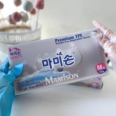 마미손 TPE 위생장갑 100매 2가지 색상