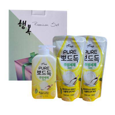 피죤 퓨어 뽀드득주방세제-3p세트