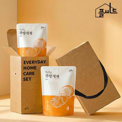 플씨드 매일매일 주방세제 세트(리필용300ml+리필용300ml)