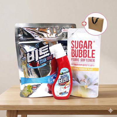 비트 캡슐세제 28입 바르는비트 세탁세제3종세트