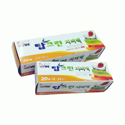 탑크린 지퍼백