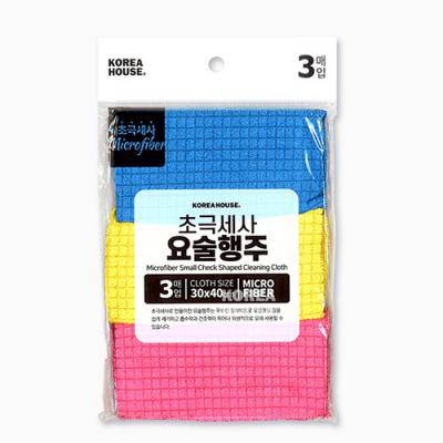 초극세사 요술행주 30cmx40cm 3P비닐포장