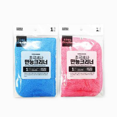 초극세사 만능크리너 22cmx30cm 1P비닐포장
