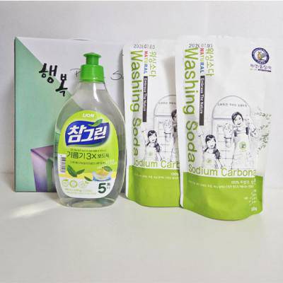 참그린녹차+워싱소다-3종세트