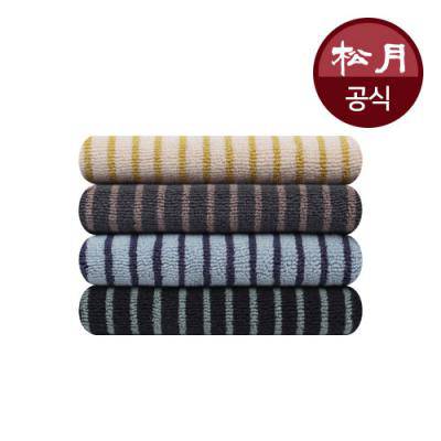 송월 호텔컬렉션 스트라이프 솔리드52 발매트d